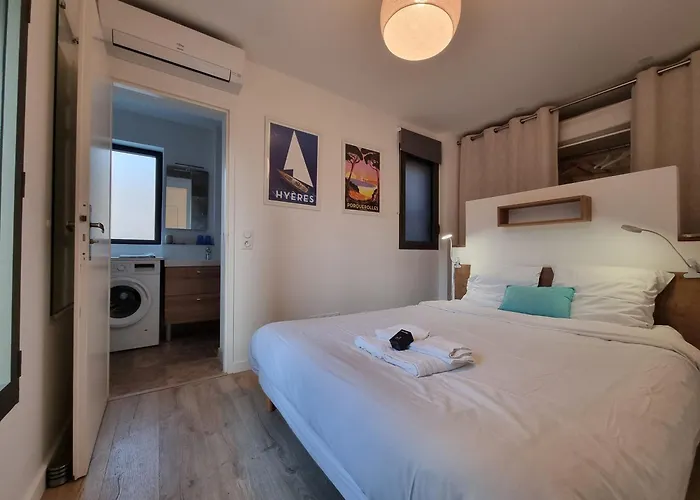 La Fossette - T2 Avec Terrasse, Parking Et Wifi Le Lavandou