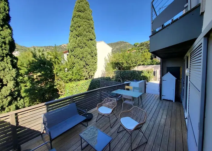 La Fossette - T2 Avec Terrasse, Parking Et Wifi Lejlighed