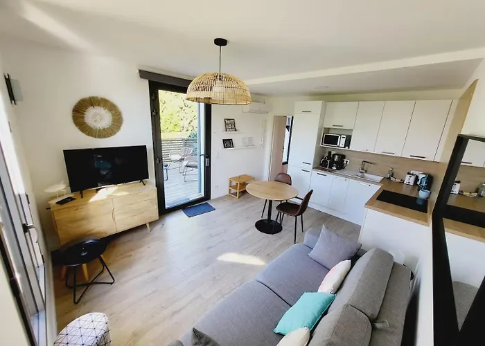 La Fossette - T2 Avec Terrasse, Parking Et Wifi * Ле-Лаванду